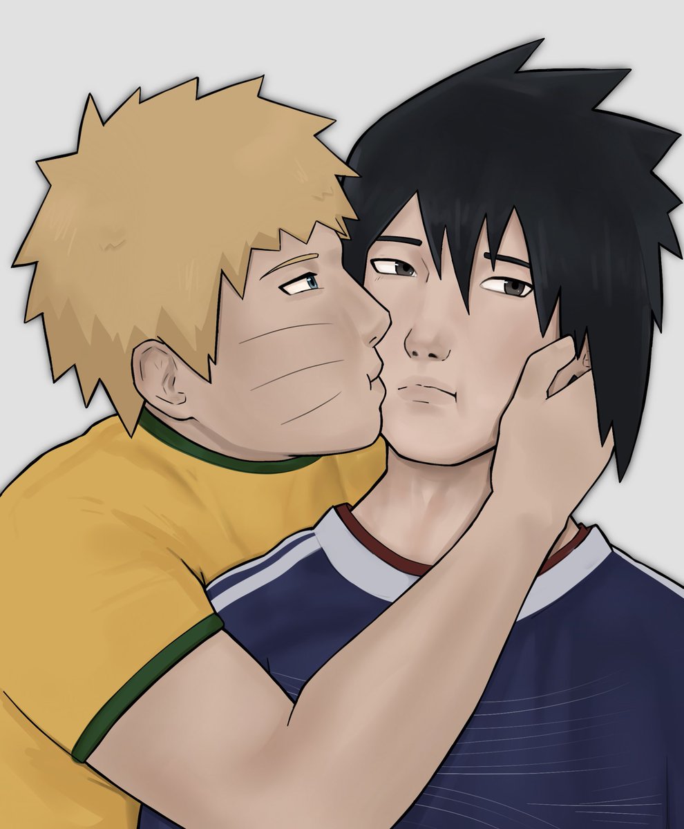 M1NIL3N's tweet photo. Torcendo pra times diferentes (🇧🇷X🇰🇷)

#Narusasu #Sasunaru https://t.co/2ti7p2G6Pp