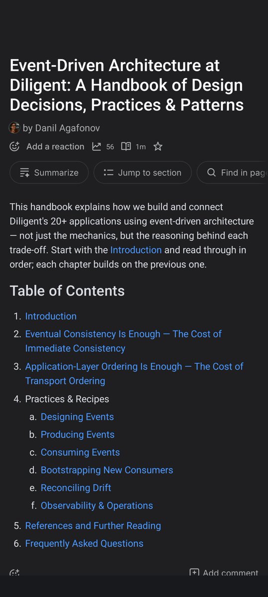 ag_danil's tweet photo. @ChShersh Can't agree more. Finally, I found somebody who is also thinking that way about microservices.

I am advocating for this at our company for many years. But it is hard. People resist a lot.

I had to write a mini-book for all engineers, but even then people keep arguing https://t.co/9MIG31vlgh