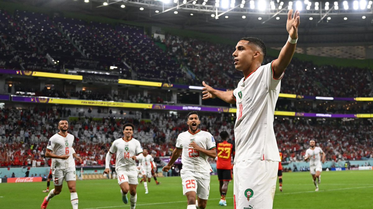 salnwarr's tweet photo. Le Maroc est la seule équipe capable de porter haut les couleurs du continent 🇲🇦  
Vous méritez amplement le titre de champions d'Afrique ✅️  
Pardonnez-nous, les gars, et continuez de nous rendre fières ❤️ https://t.co/yBduhhjJP2