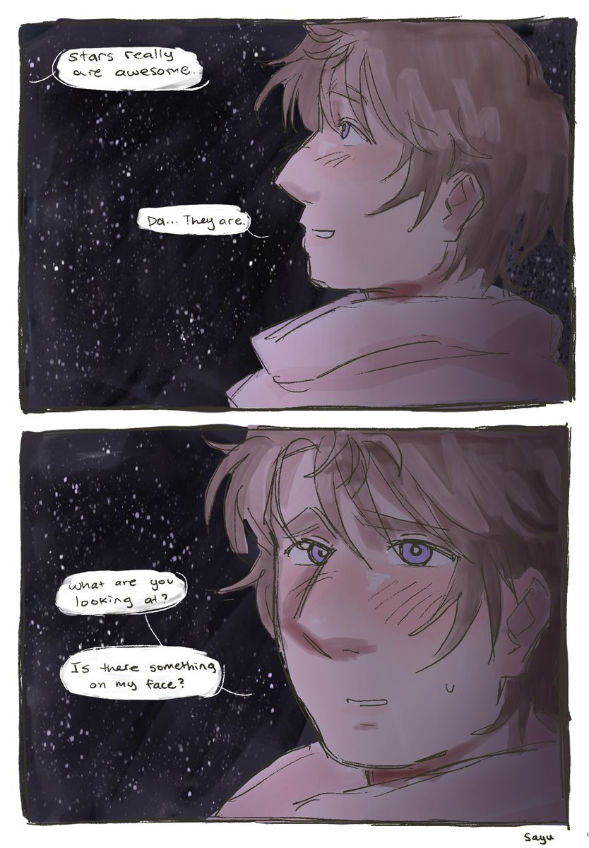 rusameloverr's tweet photo. chapter was great and i sketched smth based off it 😚 #hetalia #rusame https://t.co/ucj7k8i0zW