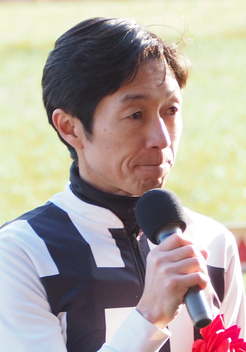 keiba_info_club's tweet photo. 武豊

5日の函館5Rで横山武騎乗のスーパーユタカと対決

「向こうはスーパーがついていますから（笑）。（ユタカ対決ということで）ファンの皆さんにも楽しんでもらえたらいいですね」
https://t.co/exaA3sodK6 https://t.co/dSSF7R1hTG