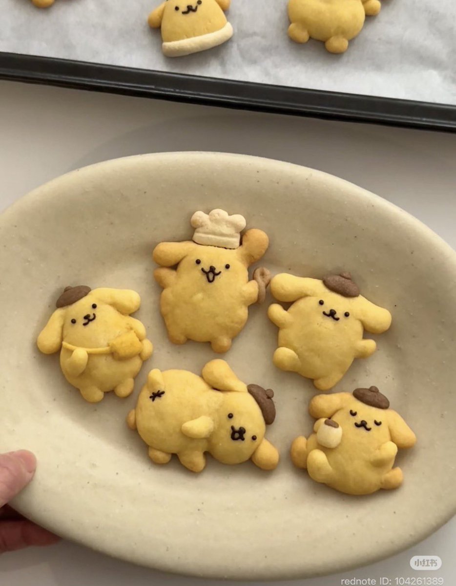 yome_narite's tweet photo. んね。まった。
ポムポムプリン達のクッキーがかわいすぎる。尊い…🥺💛💛 https://t.co/lTyiBjQpWq