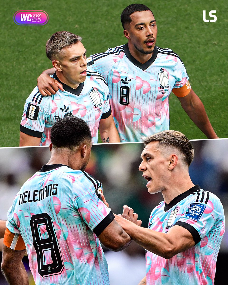 livescore's tweet photo. ⏱️ 70' Tielemans and Trossard get into a heated feud during the hydration break 😡

⏱️ 89' Trossard sets up Tielemans for a last-gasp equaliser 😍

We love this game 😅 https://t.co/vDYcSWioYs