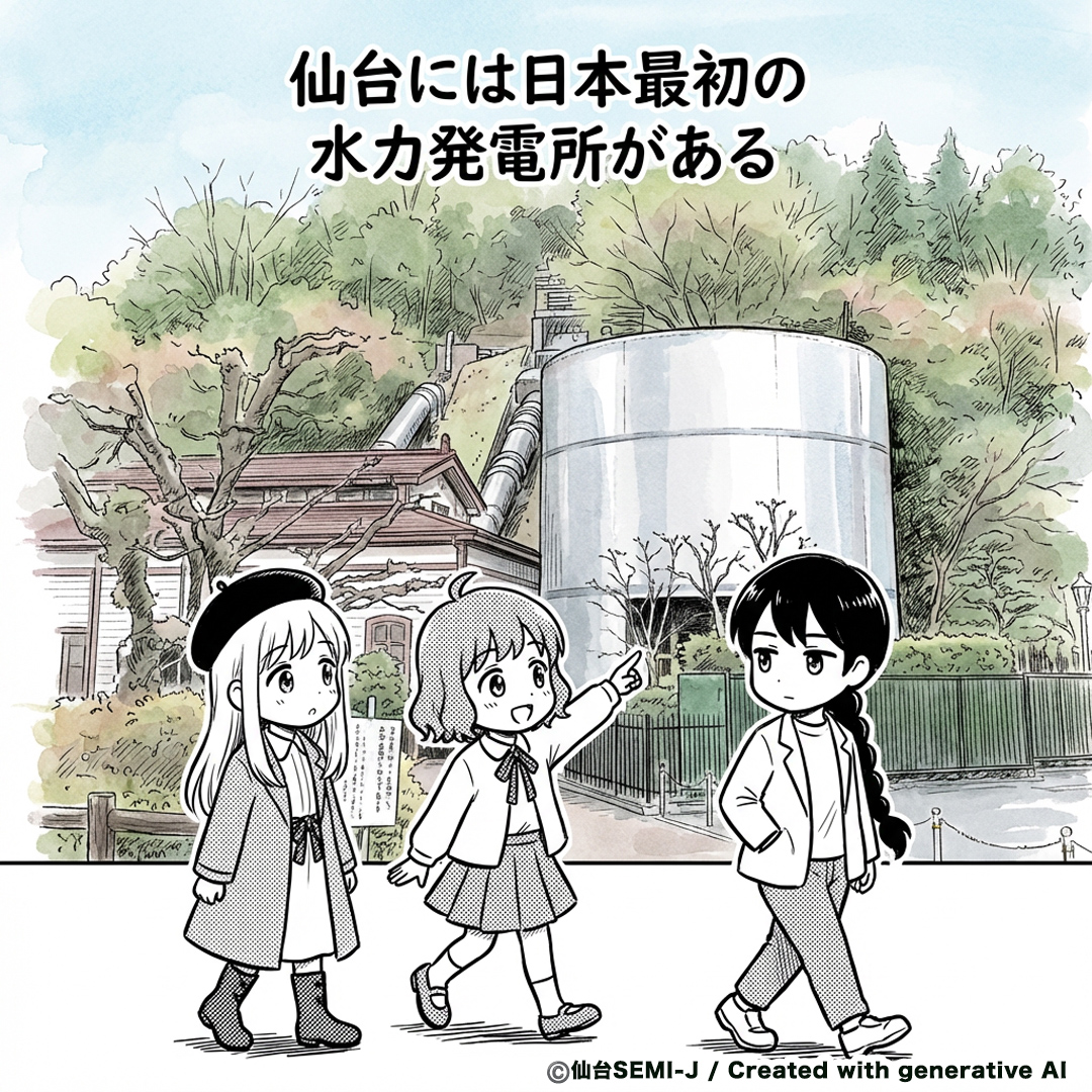日本最初の水力発電所「三居沢発電所」が昨日で運転開始から138年だっ