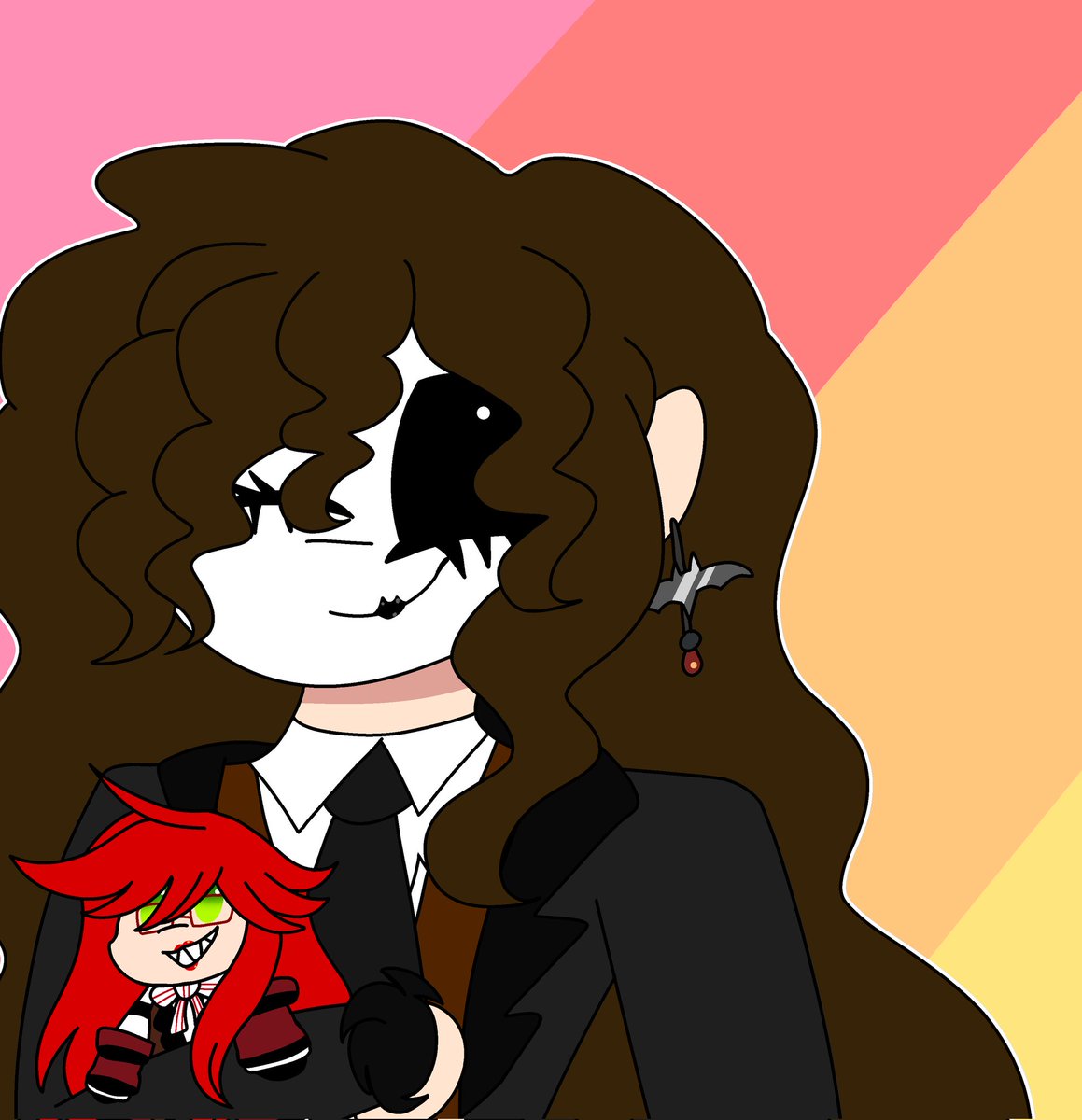 grellbreanna's tweet photo. My 1st art attack of this year's Artfight for @h_ailst0rm 

I wasn't on Artfight earlier because the website crashes on me for a while 

I hope you like it 

Art by me

#grellsutcliff #artfightattack #artfight https://t.co/1bskGDihjZ