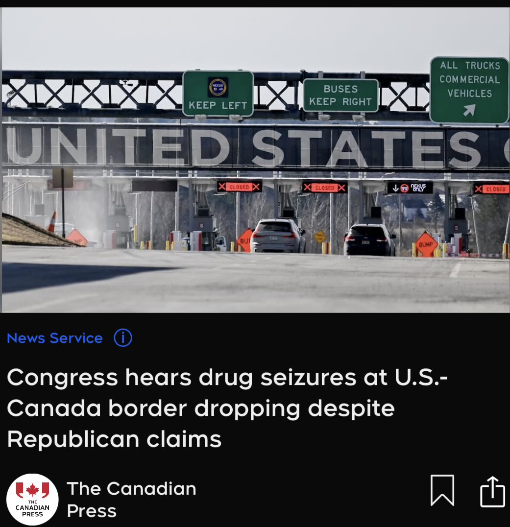 raghu_venugopal's tweet photo. Trump made up a bogus lie to tariff Canadian trade and that bogus lie just got harder to defend. Hopefully when he’s gone, we can be good neighbours again. 
https://t.co/vAdqX8v5JM https://t.co/DjbTe4j0C4