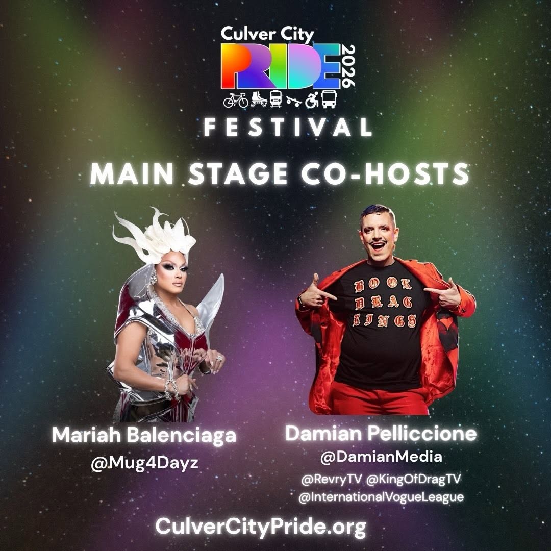 mug4dayz's tweet photo. Our Host for Culver City PRIDE Festival is a 26yr veteran of Drag &amp; an Icon of the Ballroom Scene. From Season 3 of RuPaul's Drag Race &amp; most recently UK vs. the World, we are so excited to celebrate Culver City Pride with Mariah Balenciaga!

Damian ... https://t.co/e3TyTTHAyu