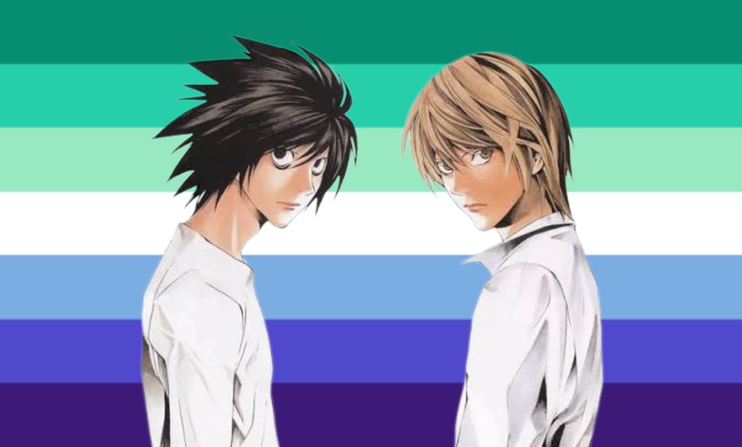 DeathnoteDBD's tweet photo. HAHAH THIS YAOI IS SO DOOMED IT MAKES ME WANNA MERGE WITHOUT LOOKING https://t.co/Ui2uHF5itL
