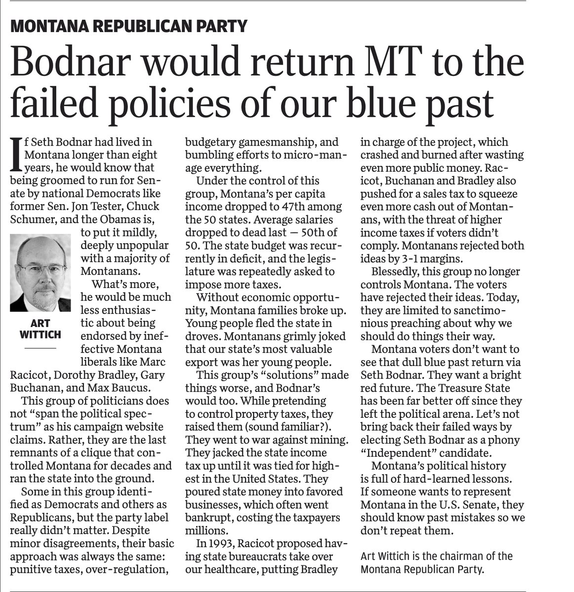 Montana Republican Party tweet media