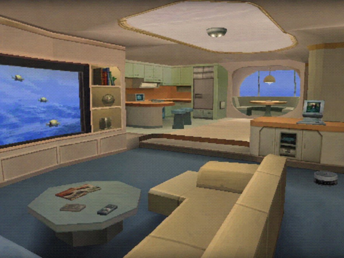 lostinlatencyX's tweet photo. the future we were promised is now an abandoned PS1 level https://t.co/pC5d2lXE6s