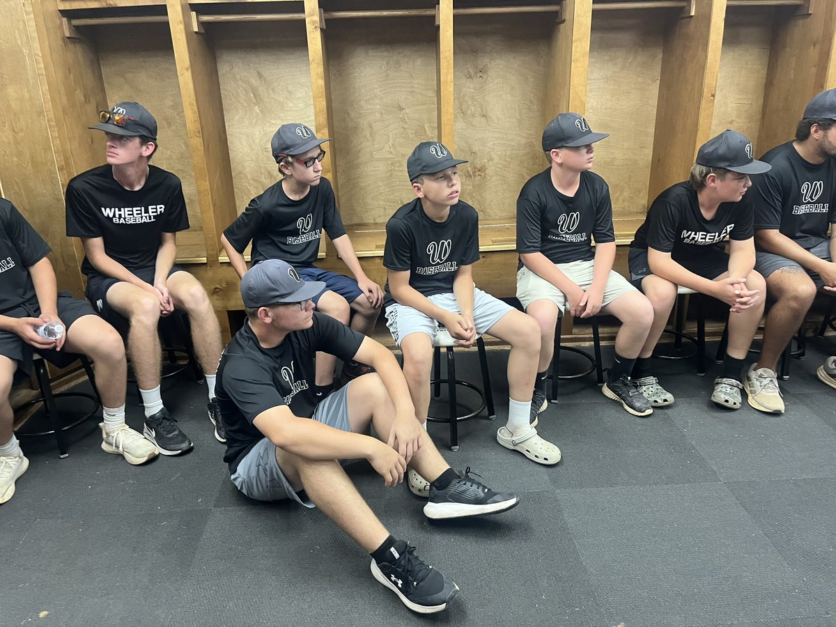 WheelerBasebal1's tweet photo. Day 3 of Team Camp finished well for the Eagles! It was a great week of learning and competing against bigger competition!! https://t.co/3gVq8CBFIi