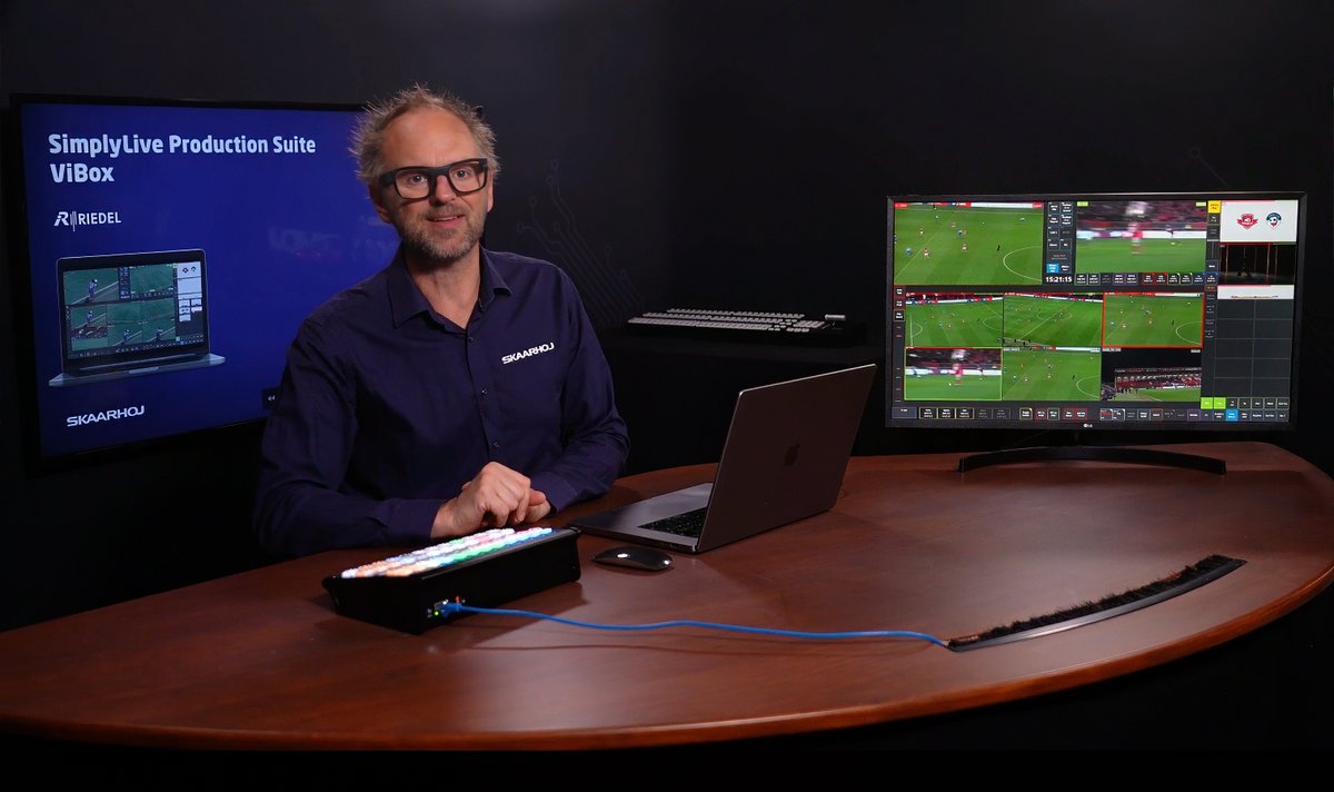 AVNationTV's tweet photo. Riedel and SKAARHOJ Expand Collaboration With SimplyLive Integration. https://t.co/xjwqUQSjPy #AVTweeps #AVNews @RIEDELnet https://t.co/Nx9jYCW7s6