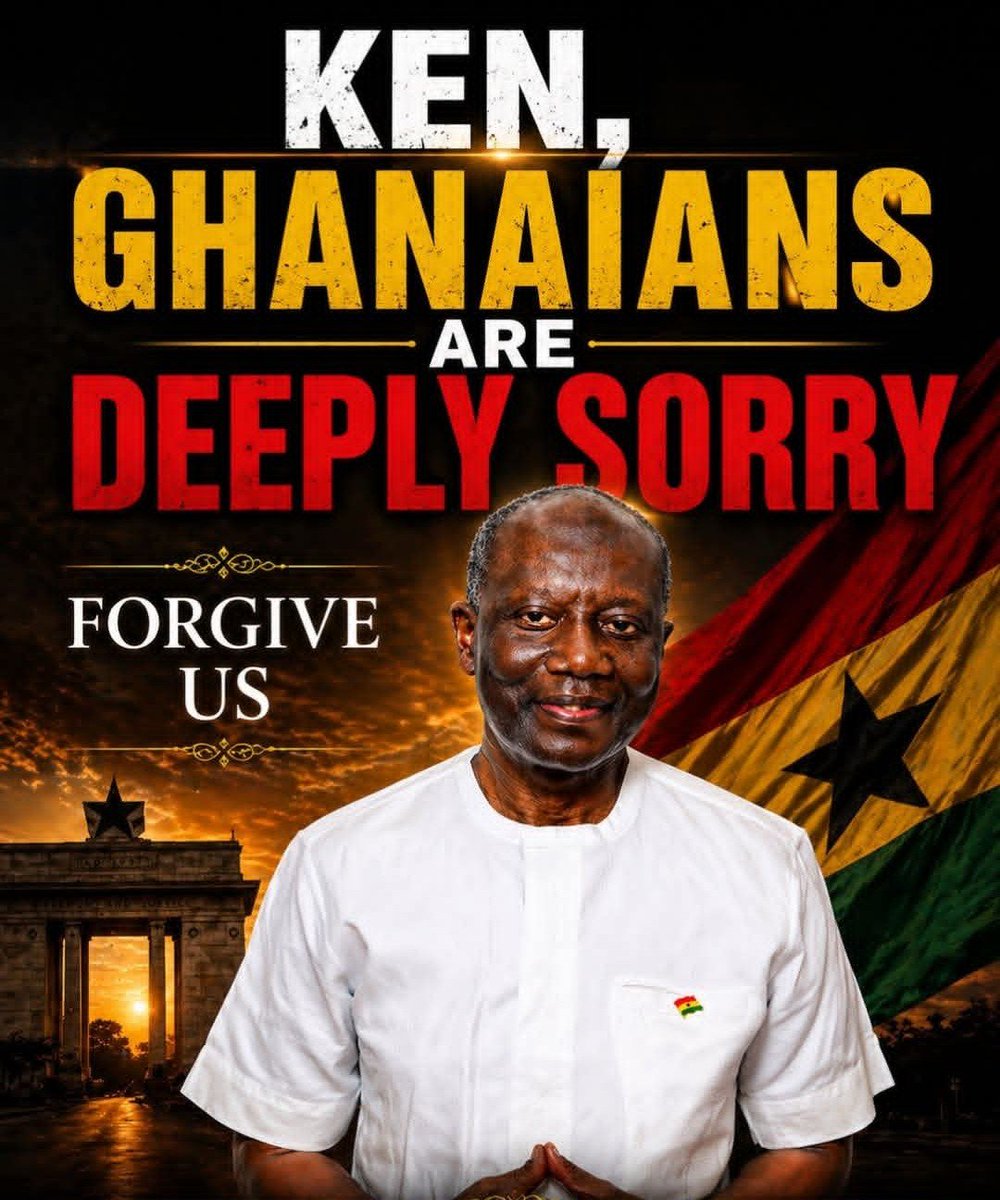 AbdulRaufIbra20's tweet photo. When I read the World Bank report on the GARID project on JoyNews, I said to myself, we all owe Ken Ofori-Atta an apology. He did his best during one of the most difficult periods in Ghana's history.

Ato Forson, the so-called "saviour" of Ghana's economy, all in the name of fiscal discipline, refused to release the funds meant for the GARID project, bringing critical flood mitigation works to a halt.

Today, his party members are busy applauding him for stabilising the cedi, yet lives have been lost and livelihoods destroyed because he chose not to release funds to complete these vital projects.

Ken Ofori-Atta never once sat on those funds because he understood the consequences of delaying projects designed to protect lives and property. He knew that flood control was not a political luxury it was a necessity.
History will judge the decisions made today just as it judged those made yesterday.