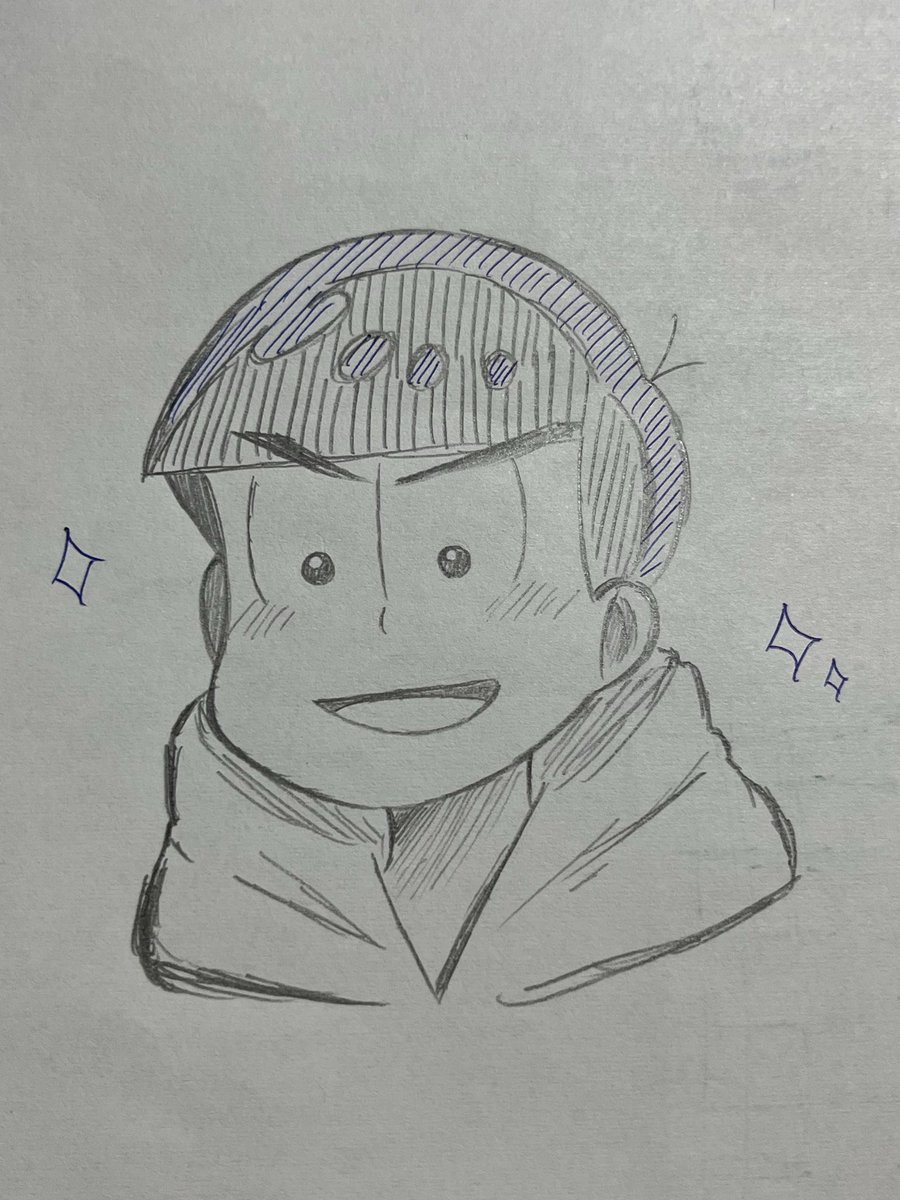 Wannchaaa_06's tweet photo. #おそ松さん好きと繋がりたい
 #おそ松さん絵描きさんと繋がりたい
初タグ失礼します！🏷️
❤️💙よりの💙推し＆箱推しです！
アナログ多めの不定期です
いいね、RP中心に無言フォローかもしれませんが、全反応巡回させて頂きます！！絵描き垢初心者ですが仲良くしてくださると嬉しいです！ https://t.co/Us2gJhp4Yg