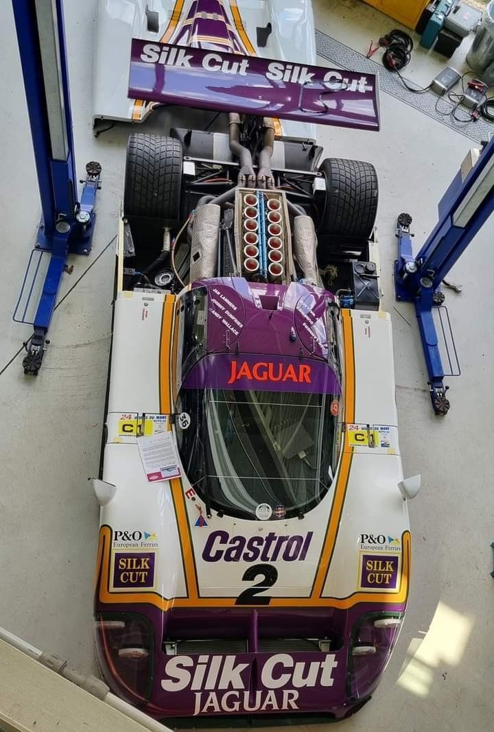 🇬🇧 The №3 #Jaguar XJR-12 that won the 1990 24 Hours of #LeMans