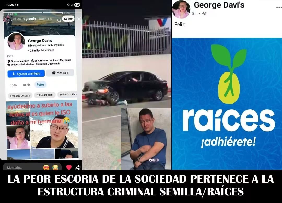 DictaLord502_'s tweet photo. Así es la estructura criminal de los semilleros y andan allí promoviend.

Está es la escoria de la sociedad. https://t.co/aBmBICMol0
