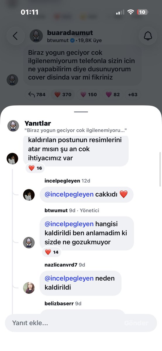btwsevv's tweet photo. Normalde boşverin der geçerdi ss falan atmış harbiden seviyo bizi https://t.co/L1RVl6k3Z1
