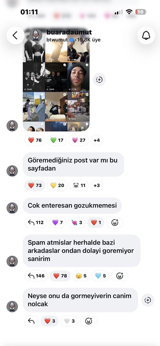 btwsevv's tweet photo. Normalde boşverin der geçerdi ss falan atmış harbiden seviyo bizi https://t.co/L1RVl6k3Z1