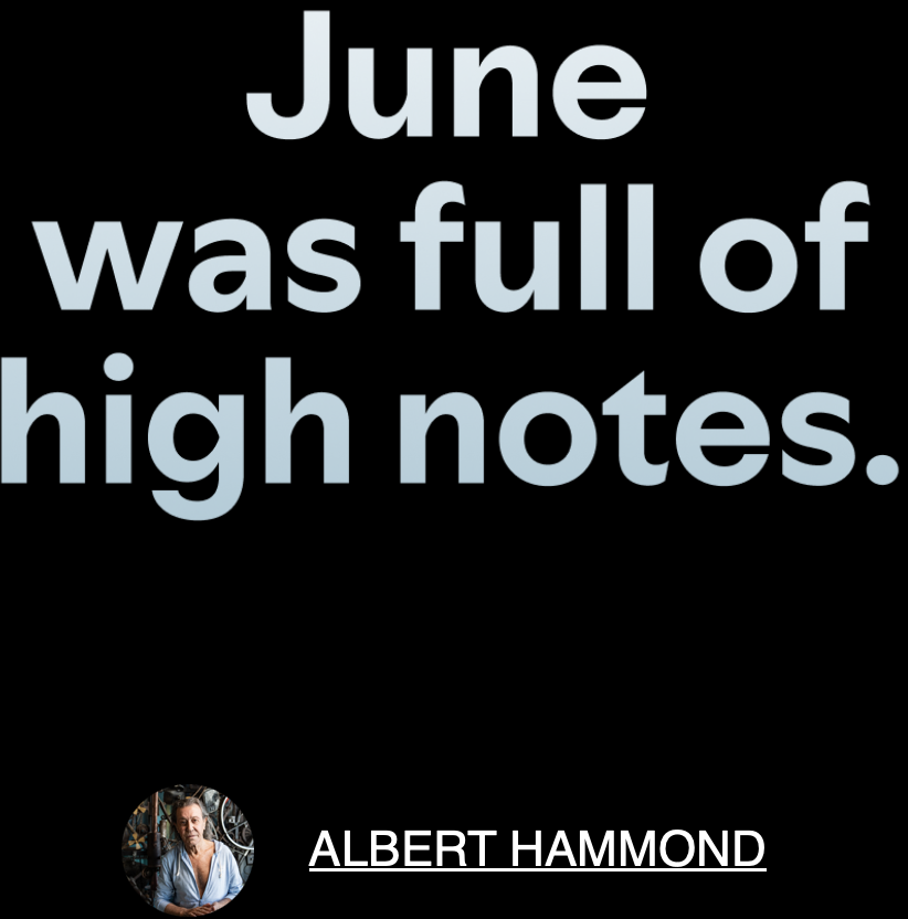 alberthammond's tweet photo. #AlbertHammond #Spotify #spotifyartist #SpotifyPlaylist #SpotifyWrapped https://t.co/DTIMYBdO2f