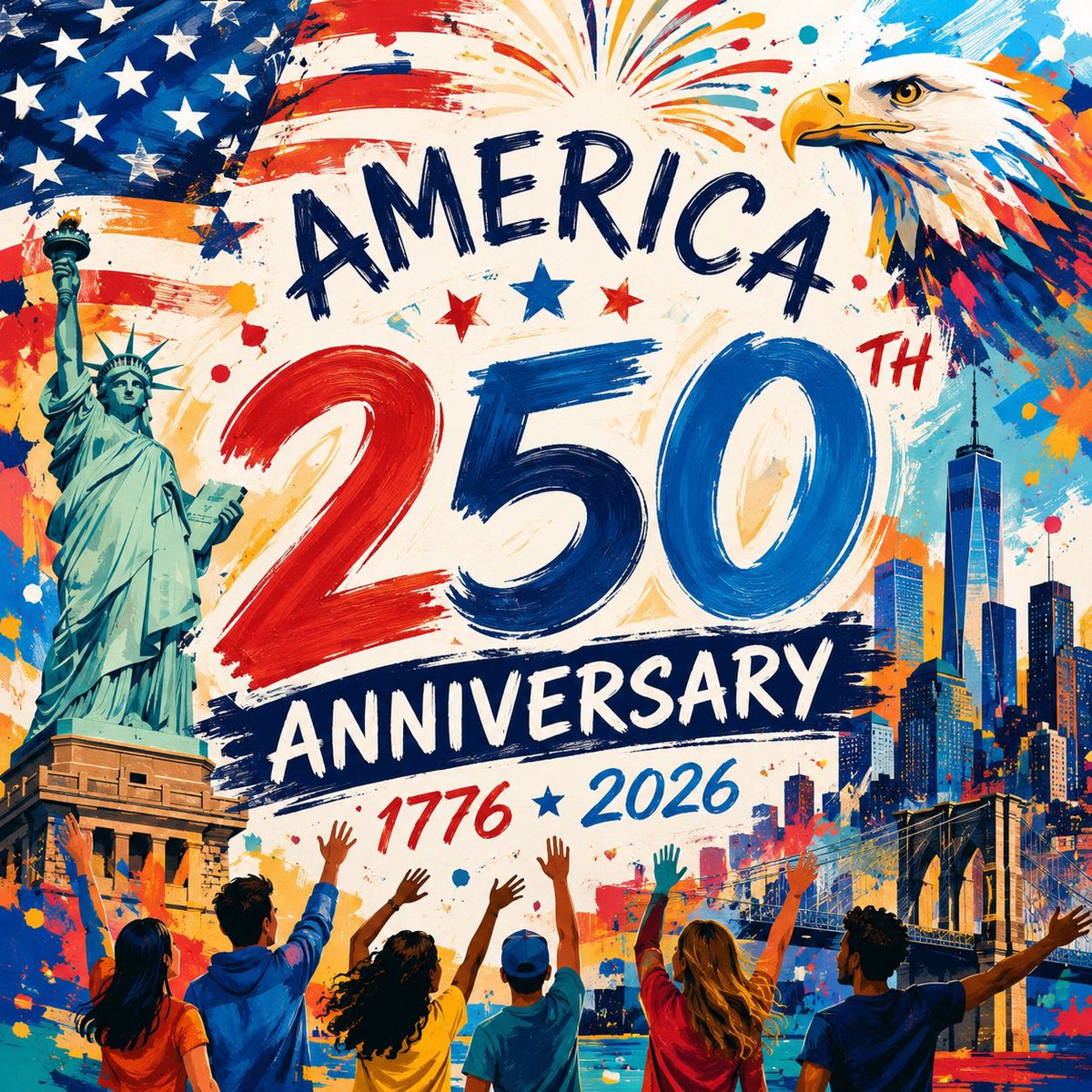 matter_alone's tweet photo. Happy 250th Anniversary, America. Here’s to the next 250 years of courage, service, innovation, and hope.

#America250 #USA250 #AmericanSpirit #Innovation #Together https://t.co/v6HGXQ69Ul