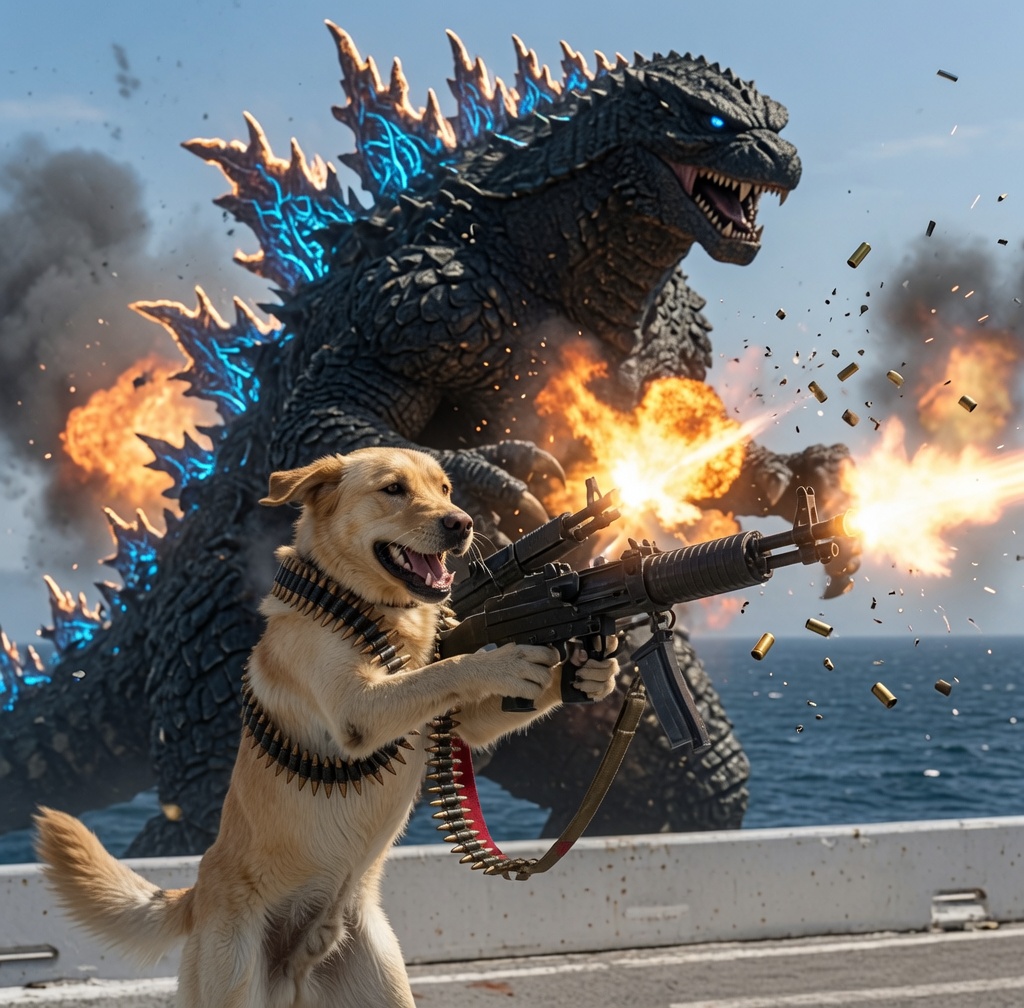 DogWifChopper's tweet photo. @Falconcrypto_ you need to lock in with me and godzilla https://t.co/cutzve1Ij1