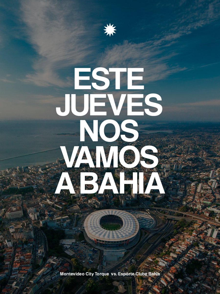MvdCityTorque's tweet photo. Es decir, mañana. 

Ahí vamos, @ecbahia ✈️ 🇧🇷 https://t.co/fPDwQORFBu