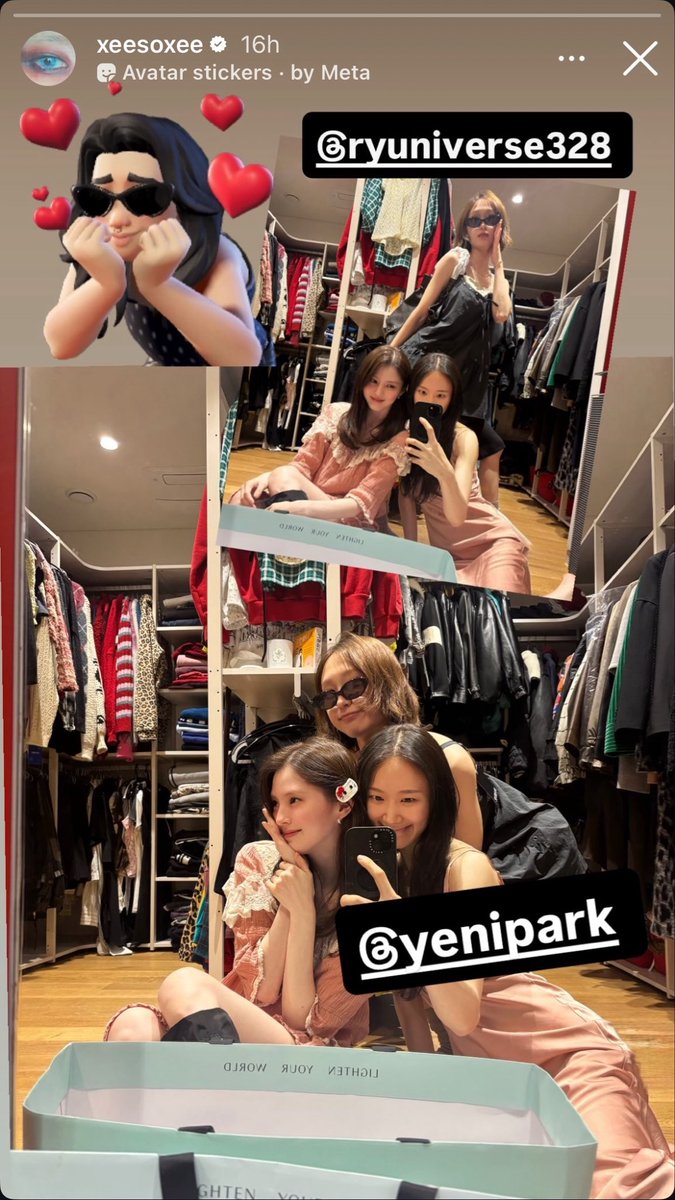 Yoon_Chae_ok's tweet photo. 📸: @xeesoxee 

#HanSoHee instagram story [07012026] https://t.co/zFdoScgZ4T