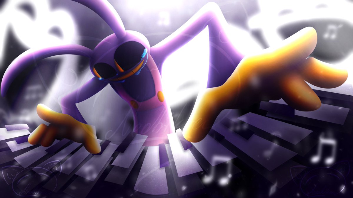 Neobikra's tweet photo. MY ENTRY FOR @toscabean DTIYS!!!

#tadc #theamazingdigitalcircus #jax https://t.co/0tyNDMBXYP