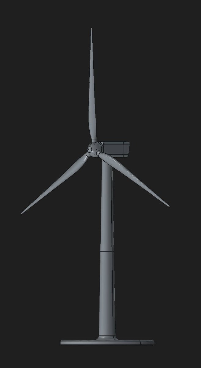 SebasDeAce3d's tweet photo. I am putting the finishing touches on one of the following models: a scale-model wind turbine that is ideal for understanding how it works. It will be only on @Cults3D https://t.co/iWn3uuxaQO