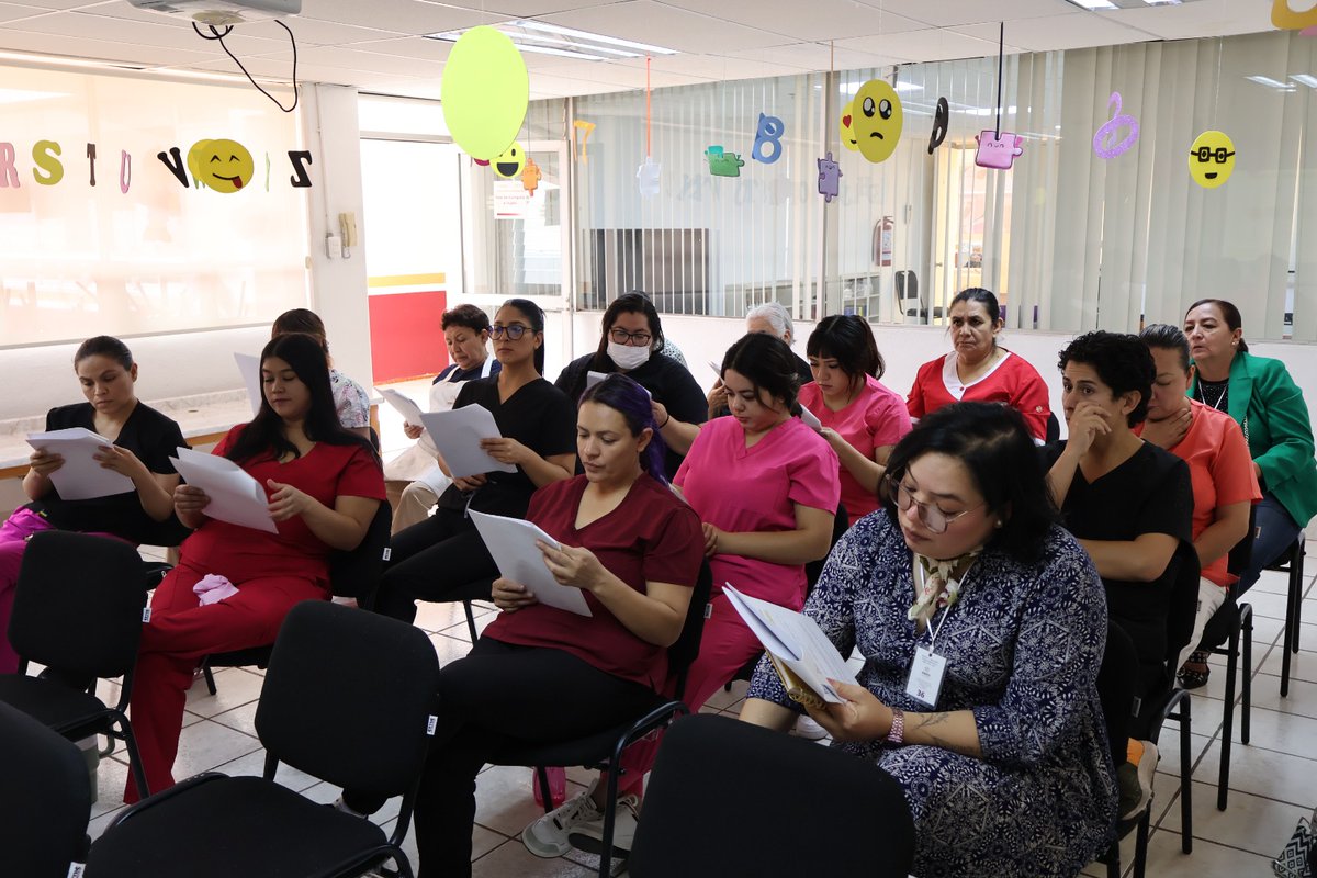 Issste_Zac's tweet photo. Brinda ISSSTE Zacatecas capacitación a personal de cocina en manejo de alimentos para beneficiar a más de 400 infantes. https://t.co/ai1BtUHwRj