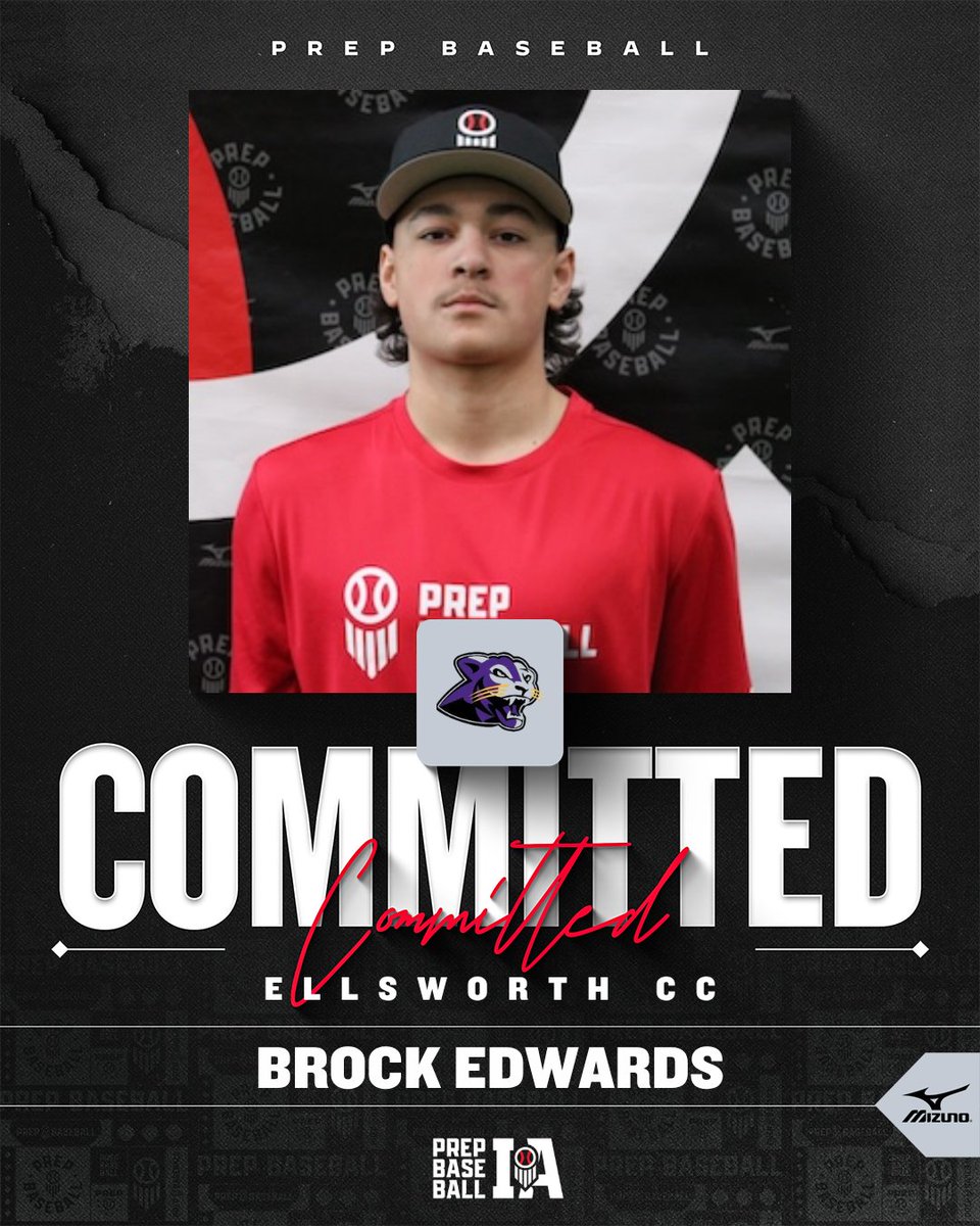 PrepBaseballIA's tweet photo. 🎓𝐂𝐨𝐦𝐦𝐢𝐭𝐦𝐞𝐧𝐭 𝐖𝐚𝐭𝐜𝐡🎓

Brock Edwards (2027, RHP/3B, Storm Lake) commits to Ellsworth Community College.

👤 https://t.co/9aenoZBmVL

@BrockAllenE7  ✖️ @ECCPanthersBB https://t.co/vzk0jhF32G