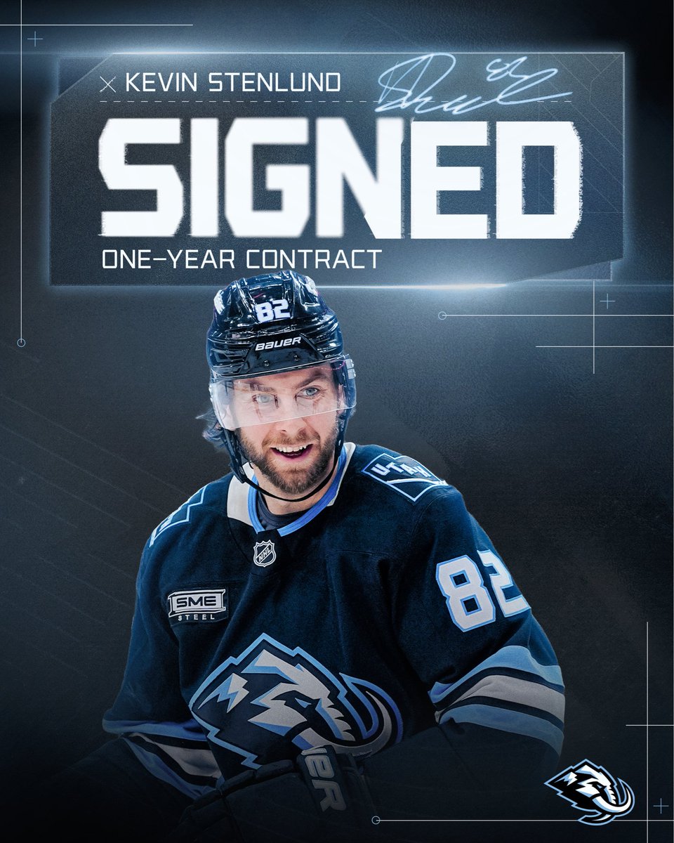 utahmammoth's tweet photo. We have signed forward Kevin Stenlund to a one-year deal. 

Read more here: https://t.co/7yNS6thyol https://t.co/FR9dYQc4pG