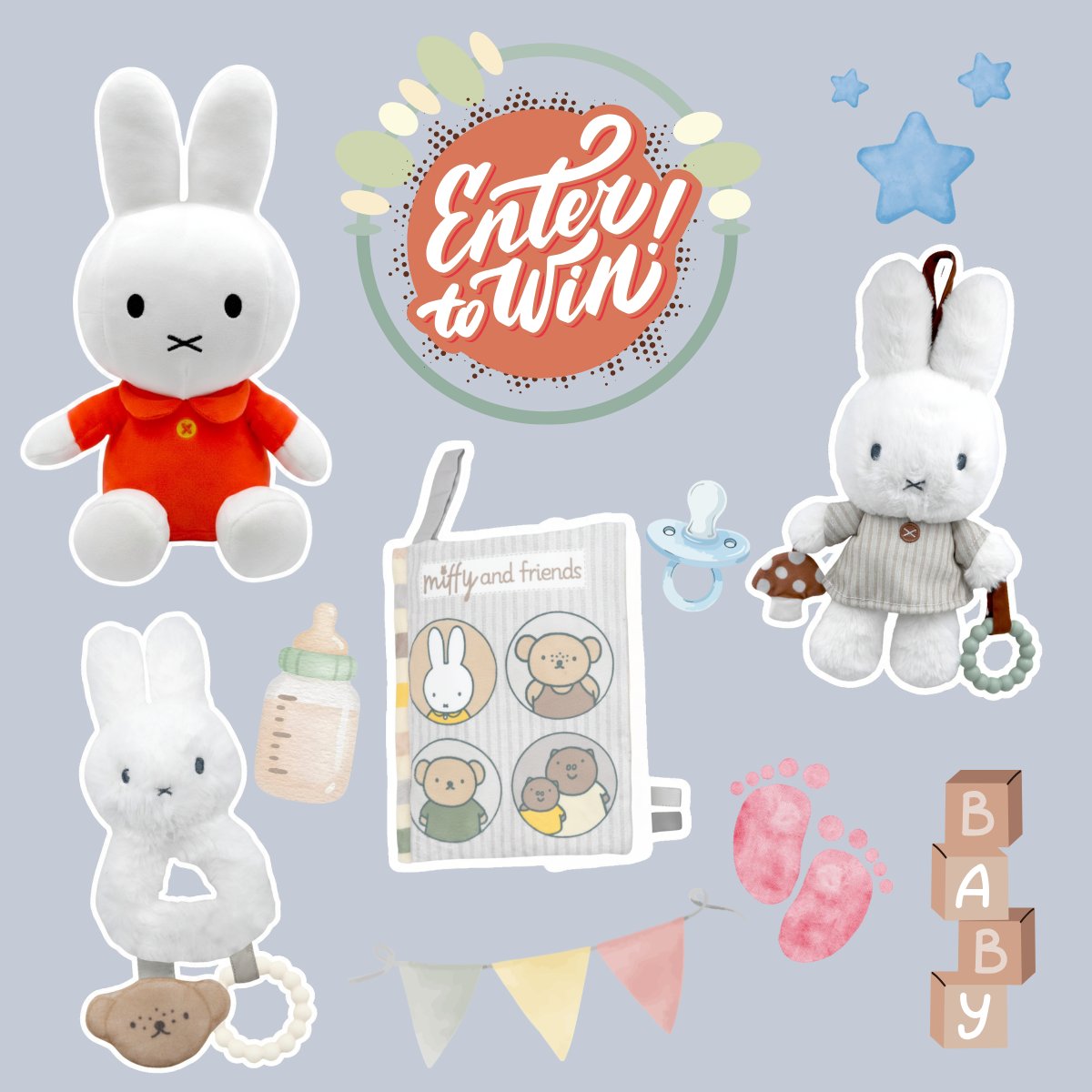 shopwithmemama's tweet photo. Enter to win a set of 4 Miffy-Themed Plush Baby Toys! Enter here: https://t.co/V3NWKMcQq2 @shopwithmemama #babytoys #giveaway #miffy #plushtoys #winit #contestalert #miffylover https://t.co/TE8yRd5ZFX
