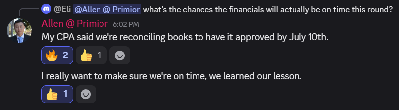 King10_Stocks's tweet photo. $PTKN *Managing Partner states that upcoming Q2 report will be out on time. Great news! 🔥🔥 https://t.co/XKUVvu4Pxg
