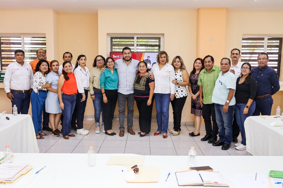 SECC40CHIAPAS's tweet photo. 🔸Sección 40 continúa Jornada Nacional de Información de la Respuesta Salarial 2026.🔸

#SNTE #Sección40 #UnoSomosTodos #TodosSomosUno #RespuestaSalarial2026 https://t.co/3PjpTtogiQ