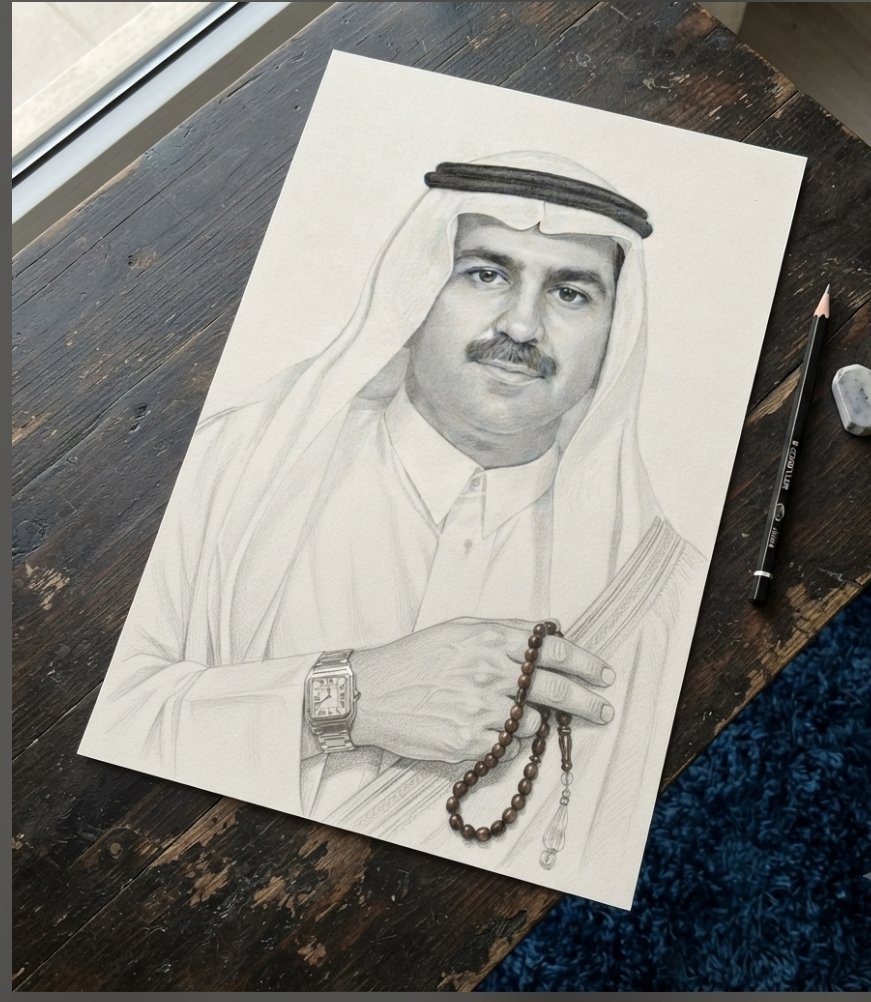 3OPCU's tweet photo. @DrSabbagham السلام عليكم
حبيت أشاركك رسمة رسمتها لصورتك أتمنى تنال اعجابك 

ان شاء الله ماتقصر معي بهديه بسيطه، ترا الرسم مصدر رزقي الوحيد انا وعائلتي 🤍 https://t.co/CaNxTWPMj5