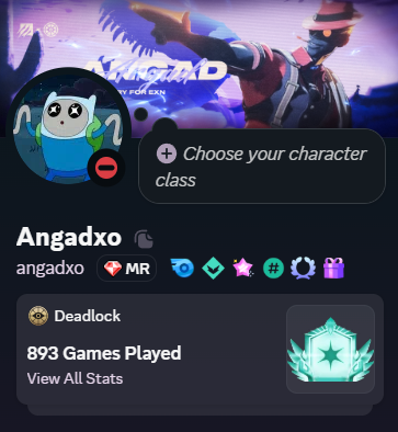 Angadxo's tweet photo. New deadlock discord widget is tough https://t.co/qiif4x3ELk