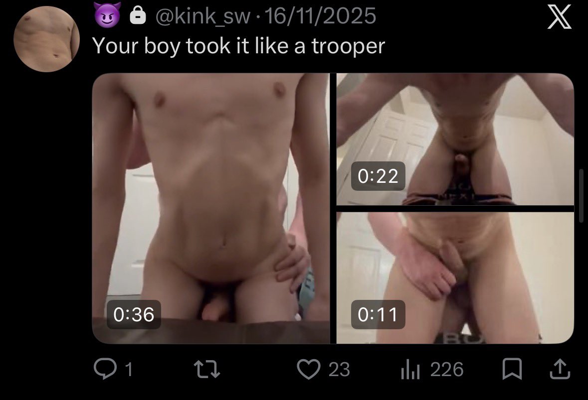 jackpnwilson's tweet photo. £5 for permanent access to my private alt (it’s a one week offer boyos) and you can watch me get railed 🙂‍↕️ https://t.co/rlTGI92leD
