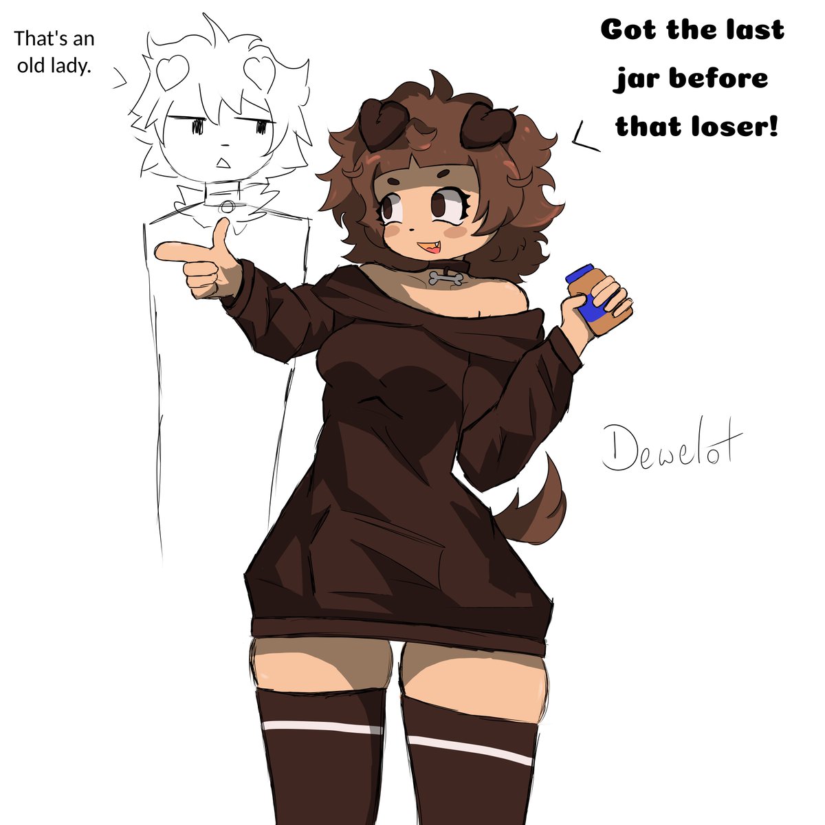 dewelot's tweet photo. feels like something she'd do and say https://t.co/fwlL0ni7ii