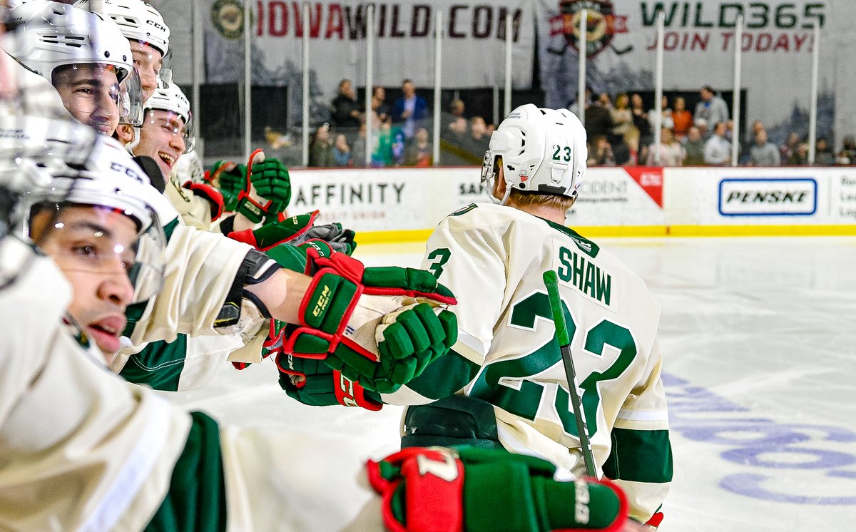 IAWild's tweet photo. LEGEND CONTINUES- RETURN OF THE SHAW 🚨🚨🚨

MN Wild have signed (F) Mason Shaw to a one-year, two-way contract. The longtime Iowa Wild forward returns to the organization after recording 131 points in seven seasons in Des Moines, ranking sixth in Iowa Wild franchise history. 🔥

Read More ➡️ https://t.co/ZewK7McQyv
