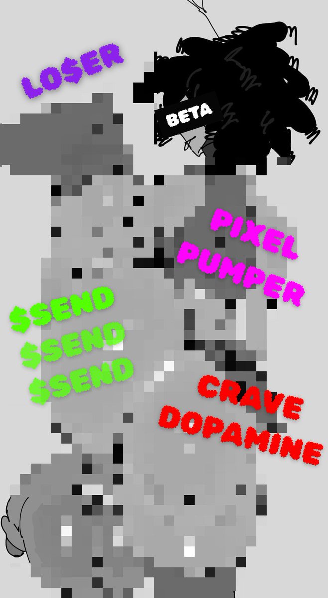 FemMommy1's tweet photo. PUMP~ PUMP~ PUMP~

Your brain is so fried you don't even need to see erotic content anymore😵‍💫

Just look at all the shapes and colors goonie while you send me all your hard earned cash🥰

Just trust goddess okay?

#2dfd #findom #caption #femboy #nsfw #censor https://t.co/sIVOttZ9F9