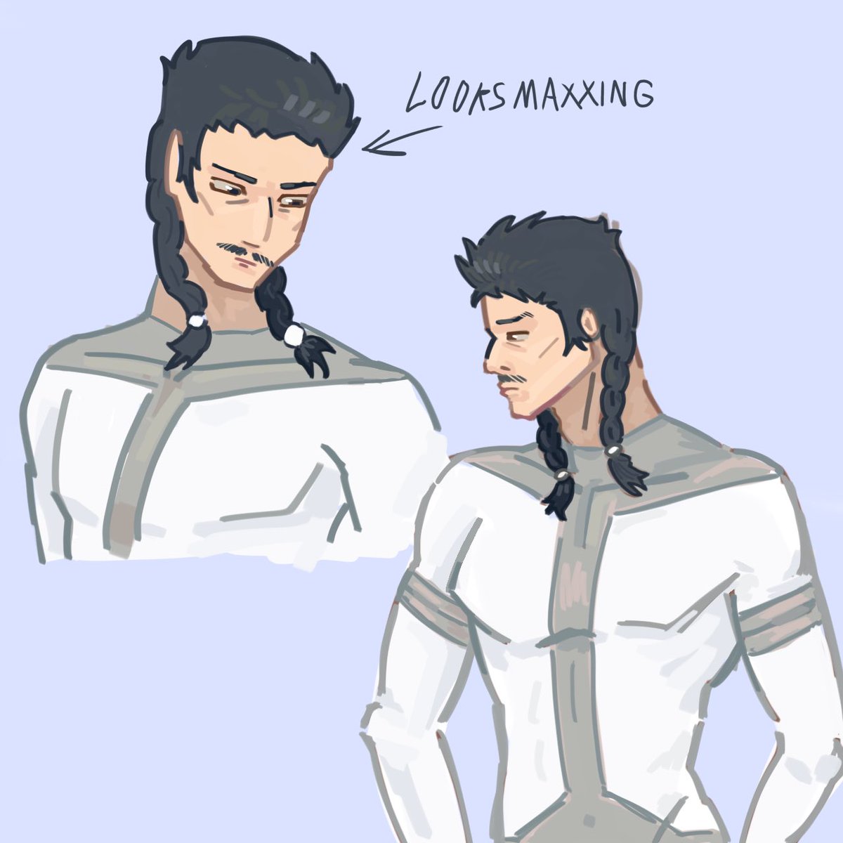 plz_iwantcod's tweet photo. My super sigma oc Alton, I’ll post him on my Instagram later https://t.co/Jy2tEoevwb