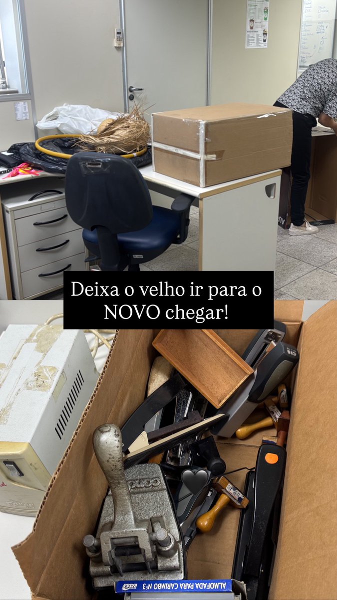 vialves81's tweet photo. Deixa o velho ir para o NOVO chegar!
#Arrumar #organizar https://t.co/z9AmdrnEti