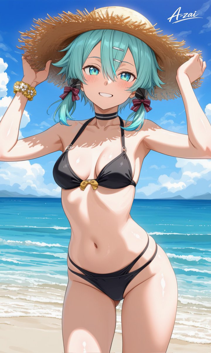 Azai29029's tweet photo. 夏のシノン https://t.co/NXlOQwJgoV