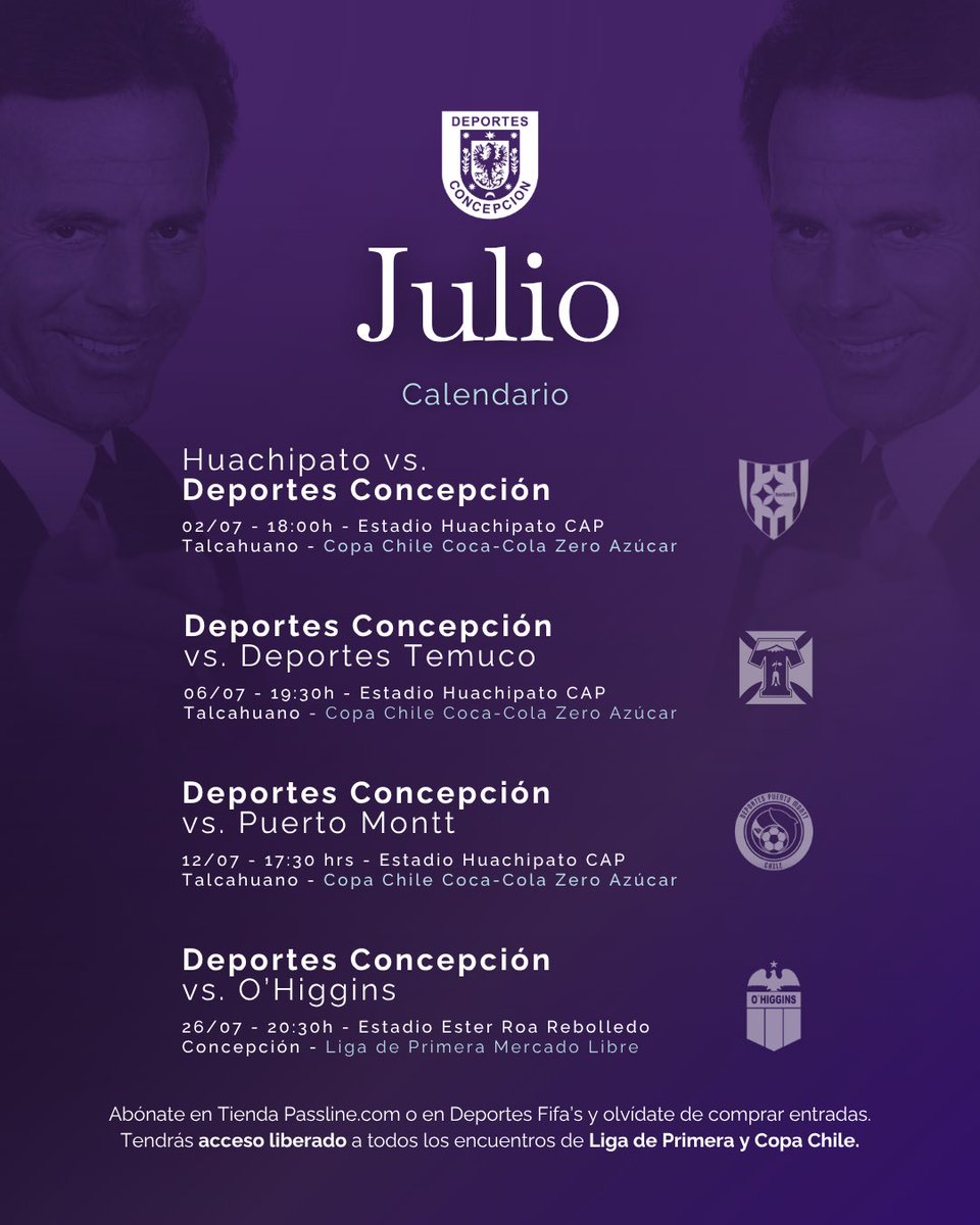 elconce_cl's tweet photo. 📆 ¡𝗝𝘂𝗹𝗶𝗼 llegó con muchos desafíos! 🦁💪🏻

#EsoQueNosUne 💜 https://t.co/F6PuLSZ9SU