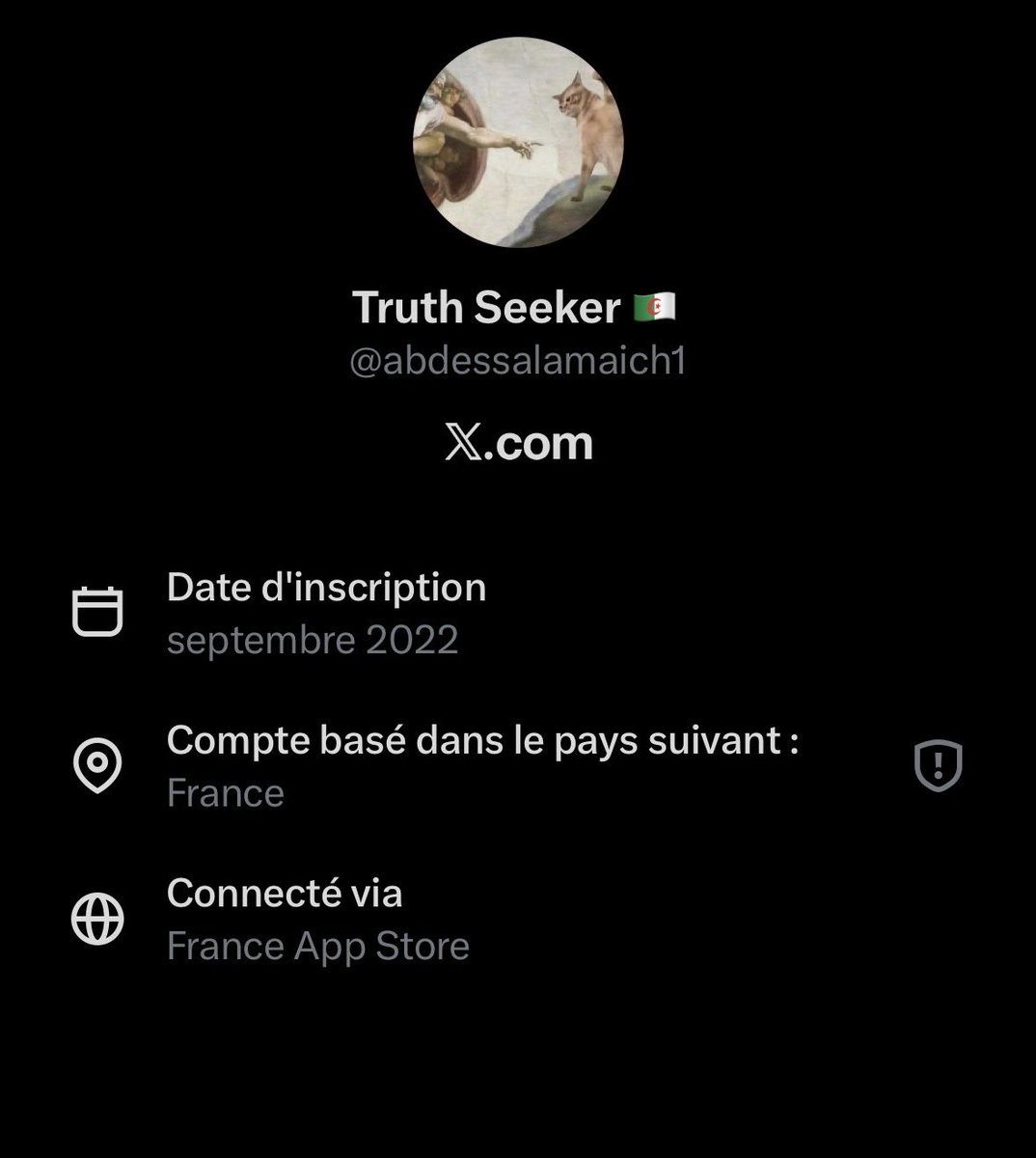 Lyms_7's tweet photo. @abdessalamaich1 @NanaNan34074274 C’est vrai quoi t’es sur le terrain pour ouvrir ta grande gorge de frustré clochard ta meme pas ton passeport ça se sent d’ici 🤣🤣🤣 Guellek t’es née en France t’es en France comme si t’étais pas français 🤣🤣🤣 https://t.co/q9aAOPa8aY