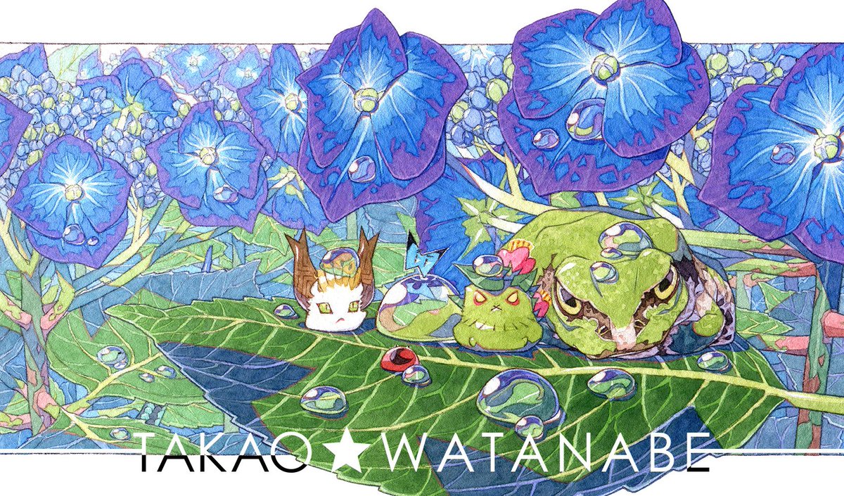 takao_watanabe's tweet photo. 『青の森』 https://t.co/Lln25HXXLF