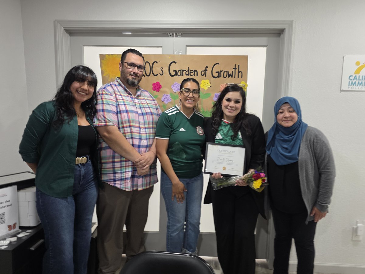 CALimmigrant's tweet photo. We are thrilled to celebrate the first year of our Regional Organizing Cohort (ROC) in Fresno! 🎉

During the celebration, every participant shared their ROC journey, their accomplishments, lessons learned, &amp; the campaigns they are leading in their communities. https://t.co/TsRnBgaYnD