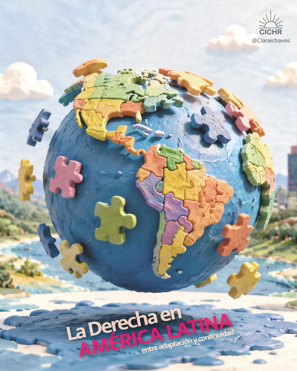Claraichaves's tweet photo. La  derecha en América Latina ya no responde a un solo modelo. Ha cambiado  su discurso, ampliado sus alianzas y adaptado sus estrategias para  responder a nuevas demandas sociales. ¿Qué  explica su crecimiento? ¿Qué  desafíos enfrenta al gobernar? 
https://t.co/aOovknSLSx https://t.co/0rwA4PvbkS