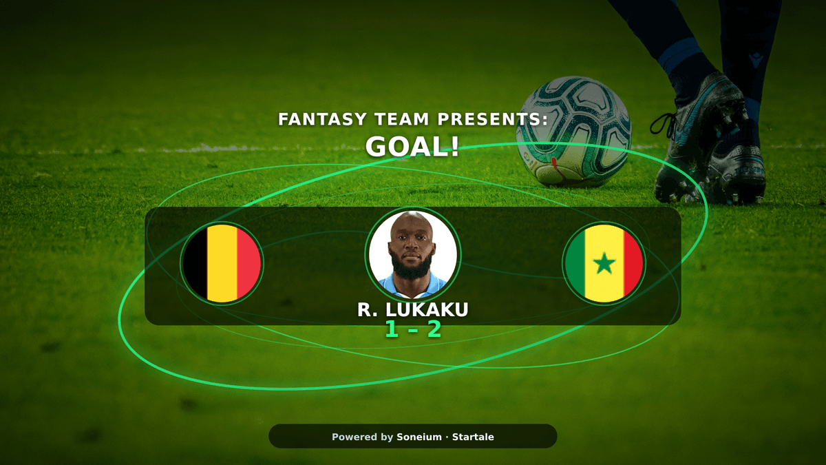 fantasyteamio's tweet photo. TOO LITTLE TOO LATE? ⚽🚨

Lukaku pulls one back at 86' but Senegal still lead 🇧🇪 1–2 🇸🇳 in this Round of 32 thriller.

Check your live KSCORE — every late goal counts on FantasyTeam.

Don't look away. 👀

#WorldCup2026 #FantasyTeam #Football #Soneium #Startale #Belgium https://t.co/3uMp197JEX